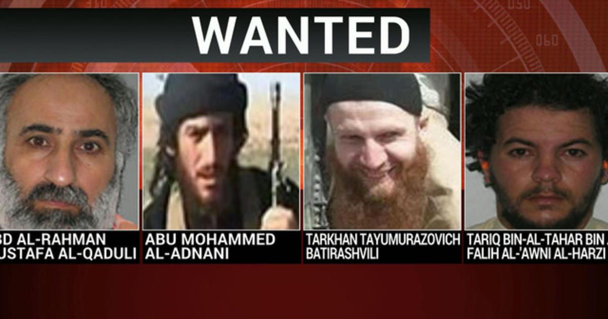 Us Offers Reward For Four Isis Leaders Cbs News 3670