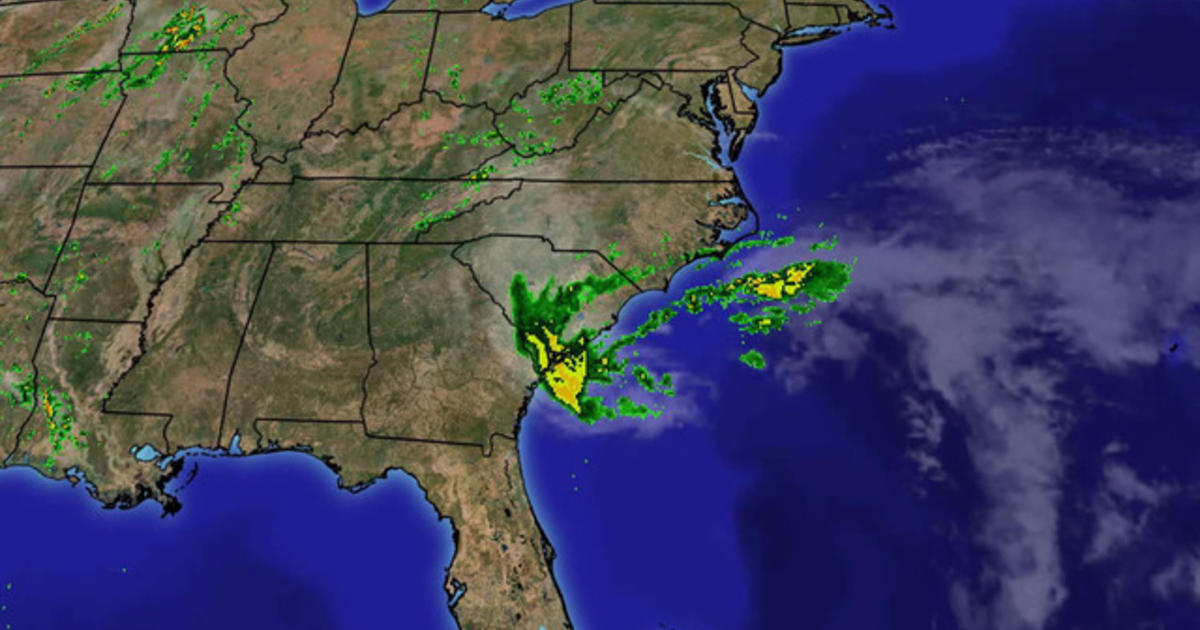 Tropical storm expected to slam the Carolinas CBS News