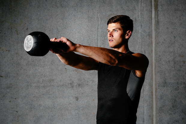 kettlebell workout exercise 