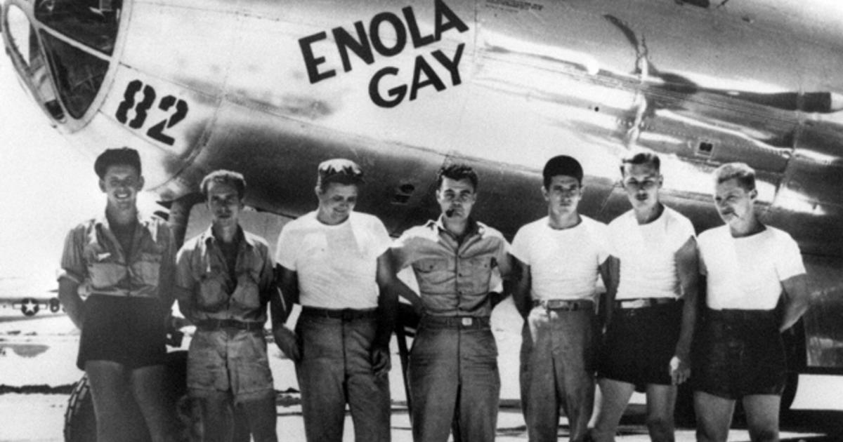 enola gay plane take off location