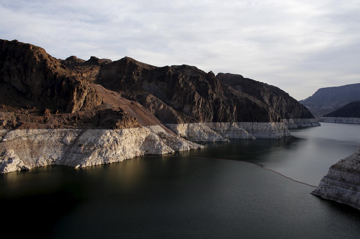 "The shrinking lake" Lake Mead at historic lows CBS News