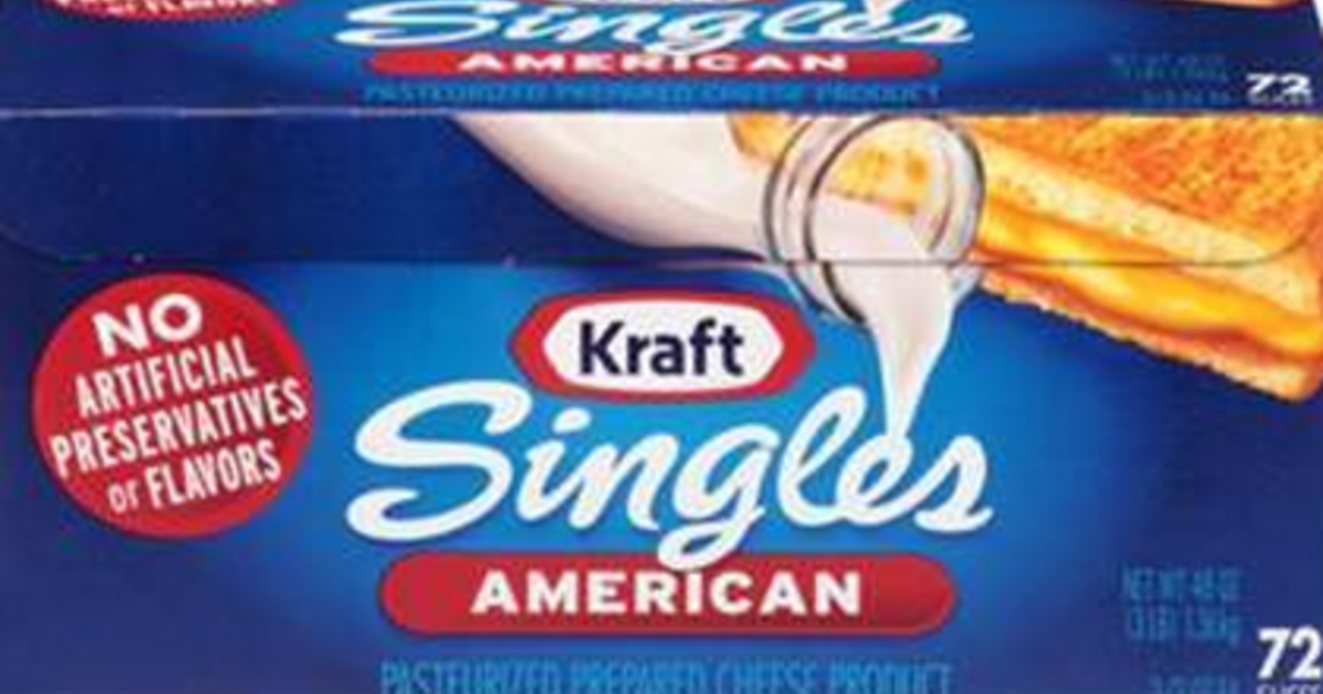 Kraft expands recall of Kraft Singles American cheese slices CBS News
