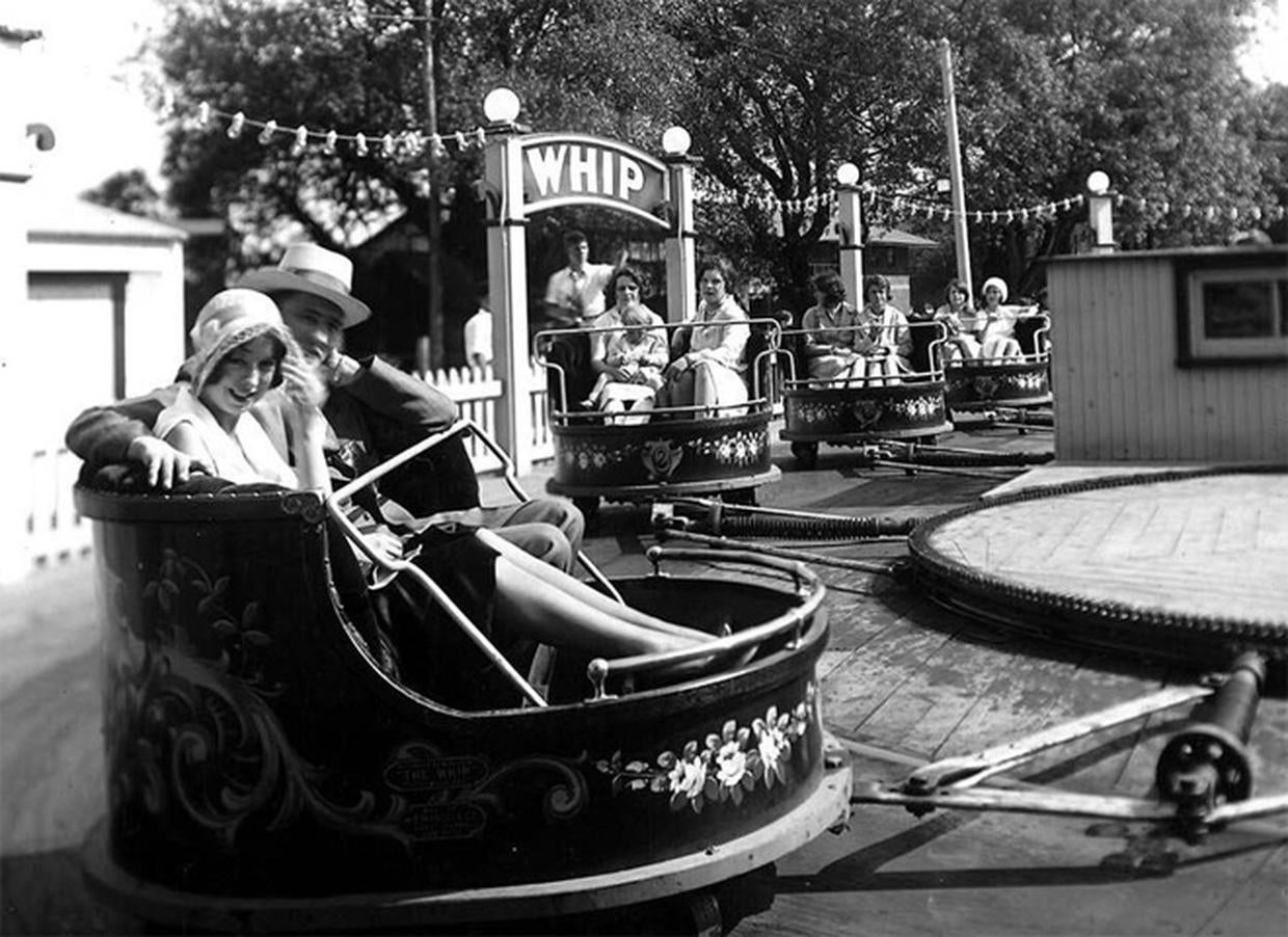 Early photos of amusement parks CBS News