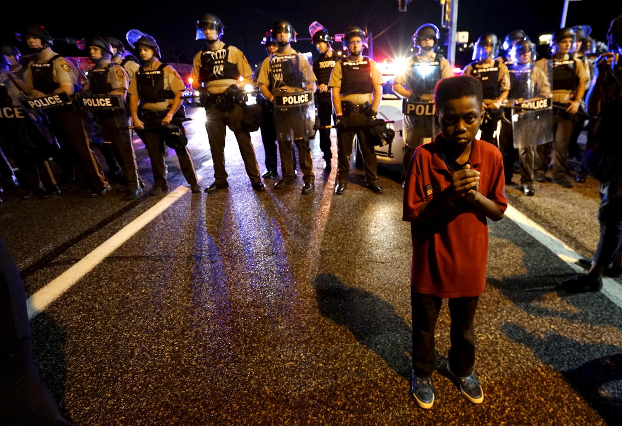 Ferguson Protests Ferguson One Year Later Pictures Cbs News