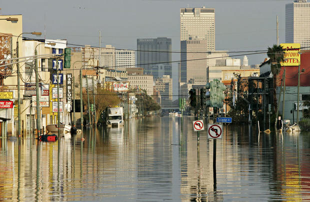 Ten years after Hurricane Katrina devastated New Orleans - signs of 