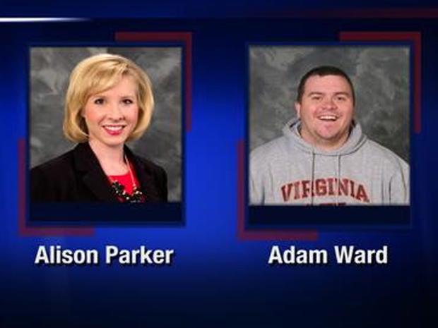 Alison Parker and Adam Ward, a reporter and cameraman for CBS Roanoke affiliate WDBJ-TV