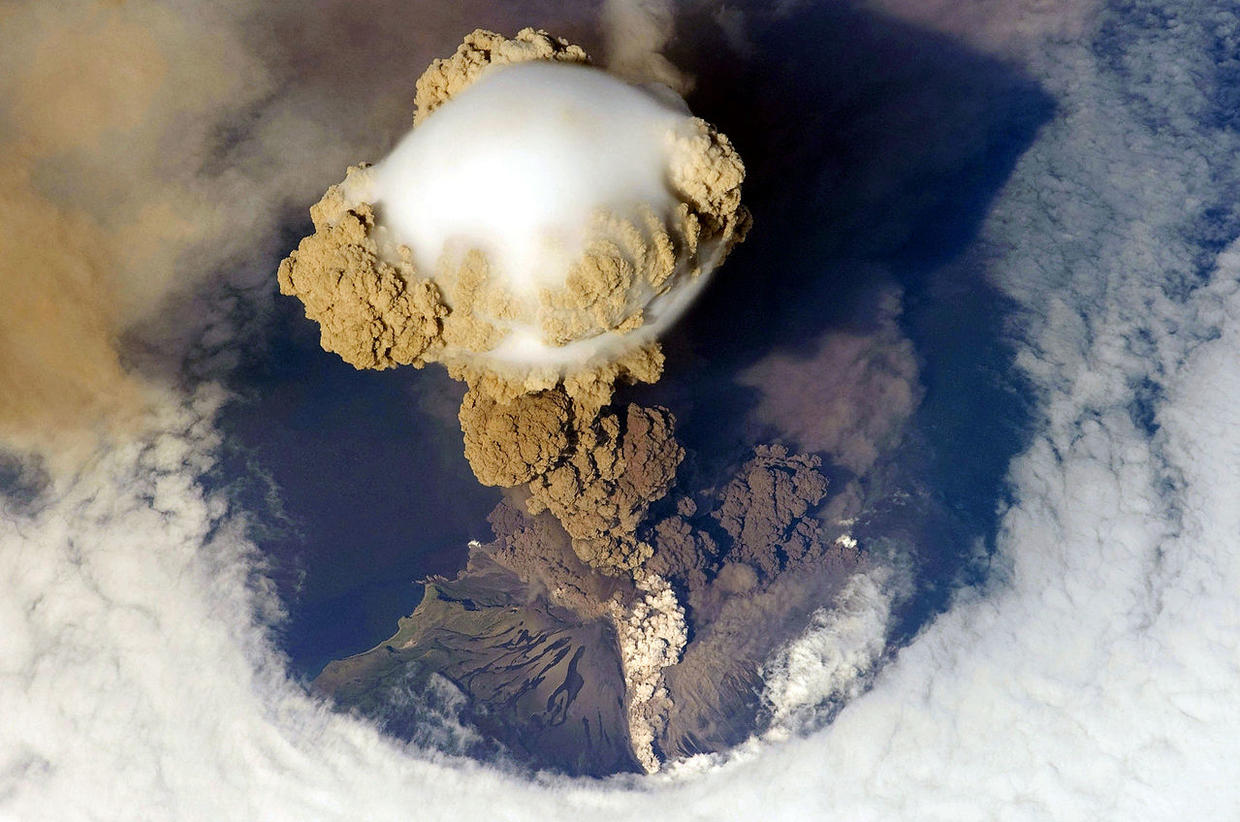 Volcanic Eruptions Seen From Space - CBS News