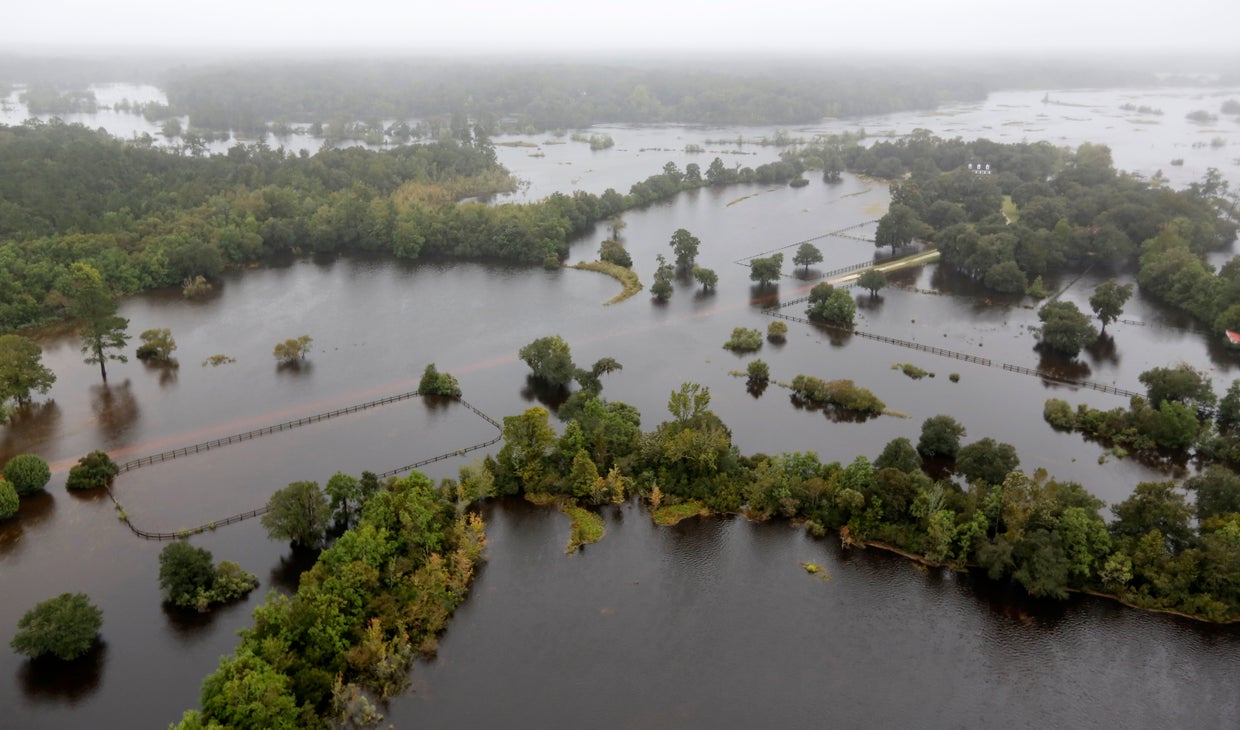 "Thousand year" flooding in South Carolina CBS News