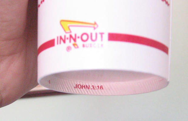 In-N-Out Burger - Bible verses - Surprising facts about ...