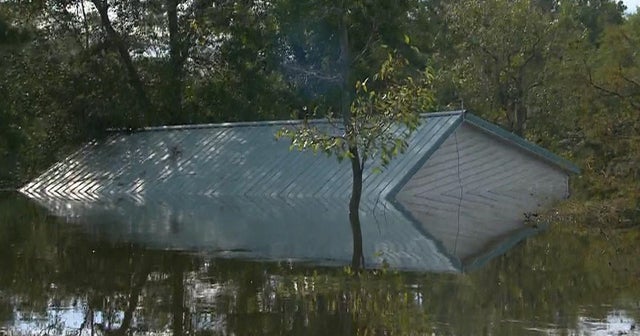 Flood disaster in South Carolina CBS News