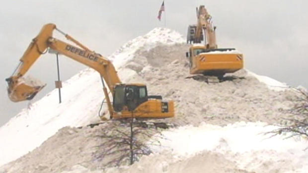 Boston Snow Pile 