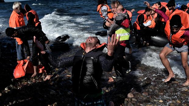 Europe Migrant Tragedy As Boat Sinks Off Greece Island Of Lesbos Leaving Dozens Missing Many