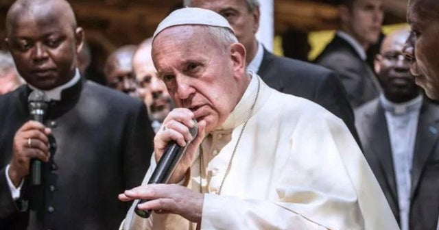 "Rapping" Pope Francis photo goes viral CBS News