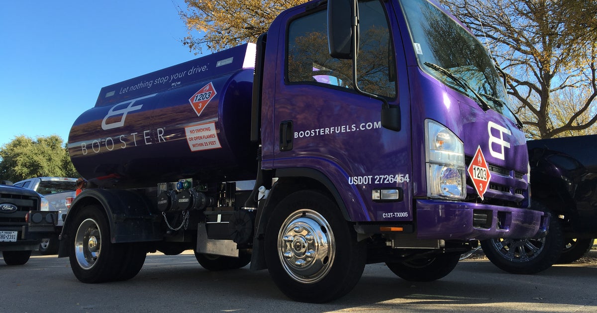 Booster Fuels fills up your gas tank while you work CBS News