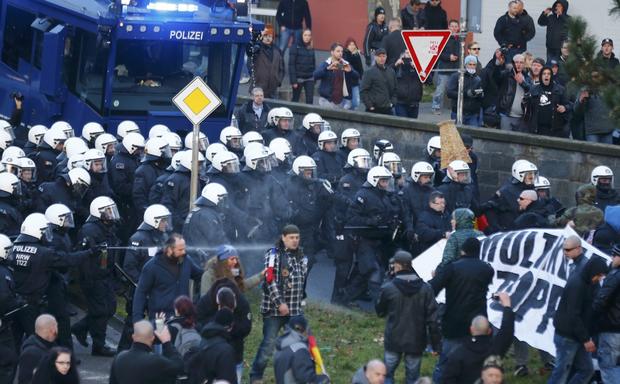 Protests In Germany After New Year S Eve Sexual Assaults Cbs News