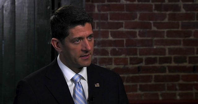 Full interview Paul Ryan, January 10 CBS News