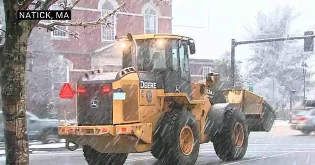 Winter storm hits east coast with snow CBS News