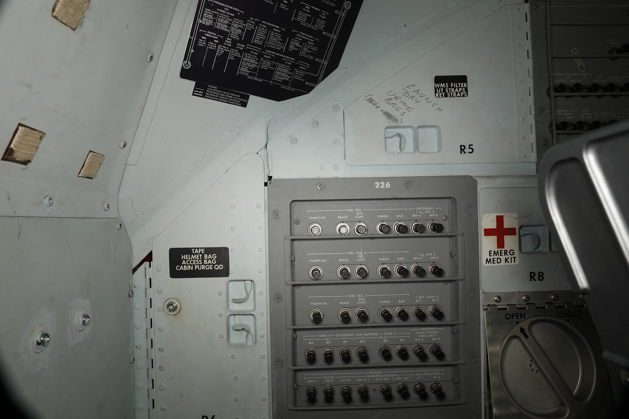 Apollo 11 Capsule Control Panel 