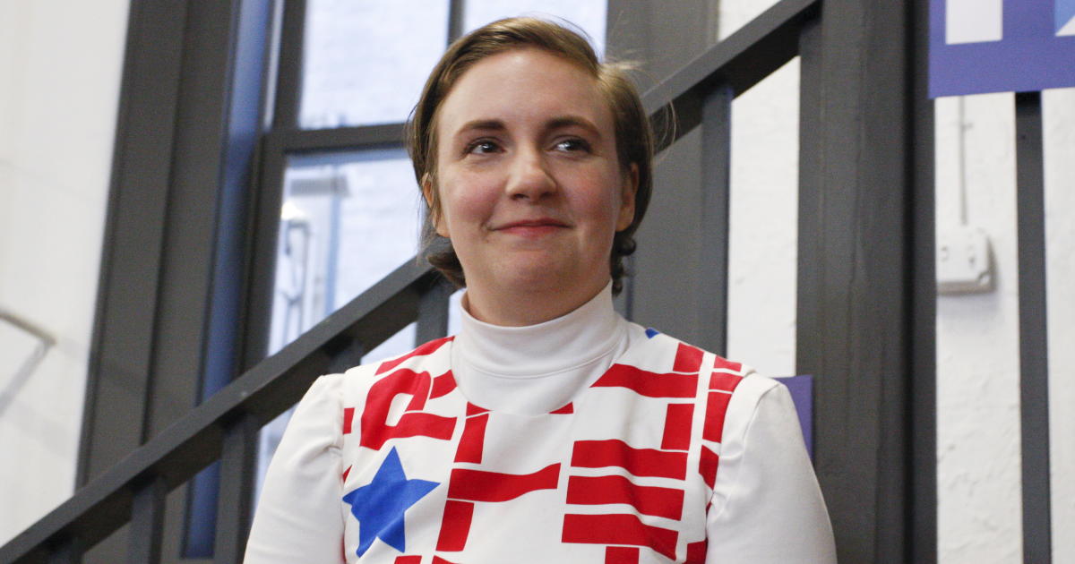 Lena Dunham Talks Trump I Never Truly Believed He Could Win CBS News