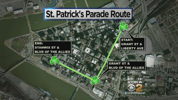 st-patricks-day-parade-route-2016 