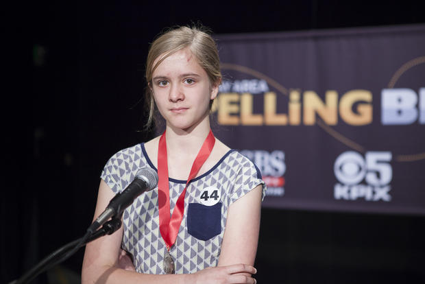 44 - Enya Walker Rolling Hills Middle School - 2016 CBS Bay Area Spelling Bee 