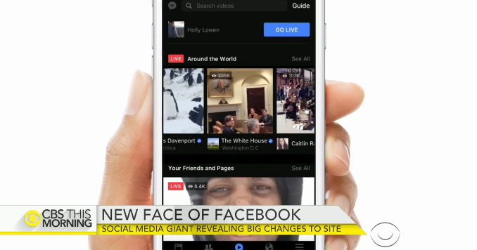Facebook unveils new live video features CBS News
