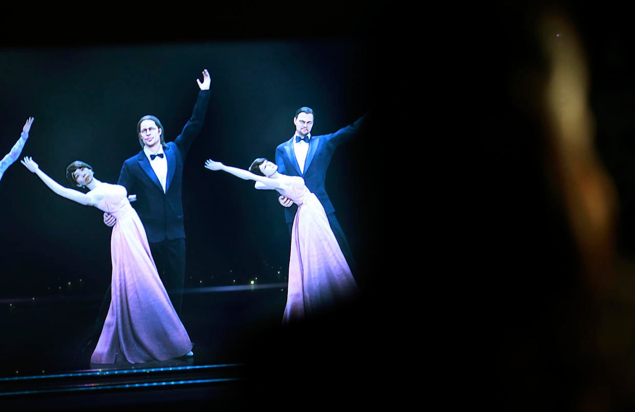 Hologram Dance Theater From wax figures to holograms CBS News
