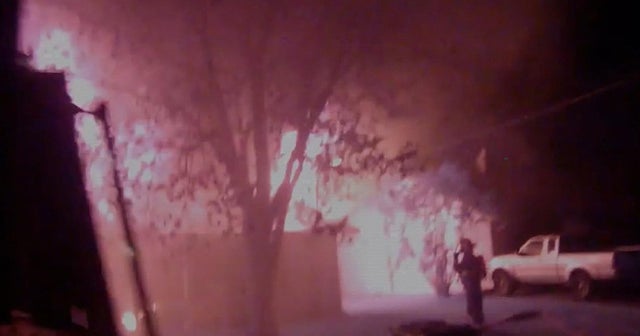 Watch Fuel tank explosion caught on camera CBS News