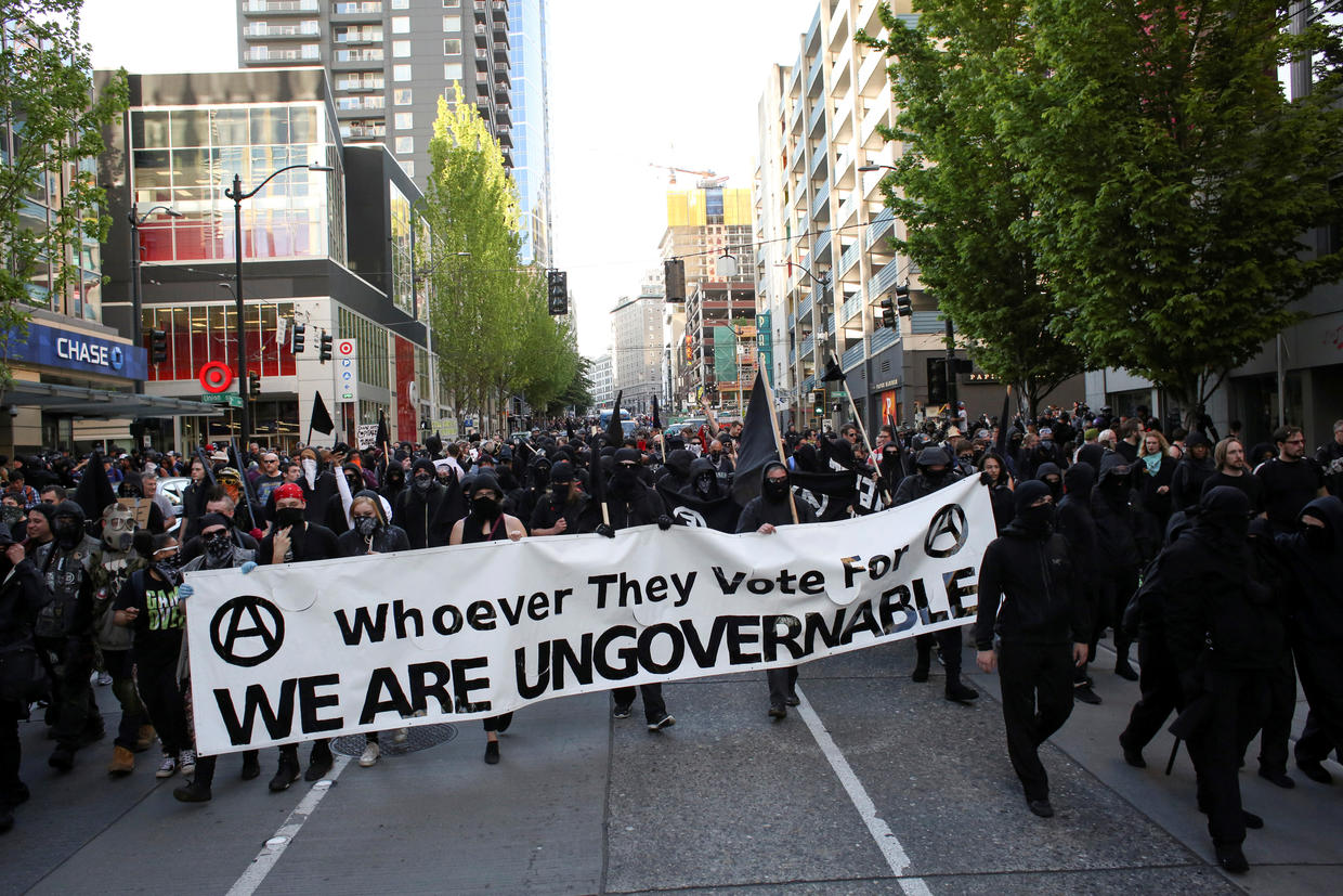 Seattle May Day protests Seattle's violent May Day protests CBS News