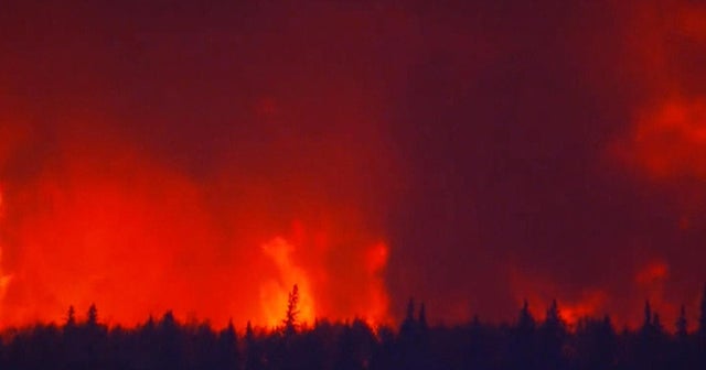 Unstoppable wildfires burn hundreds of Canadian homes CBS News