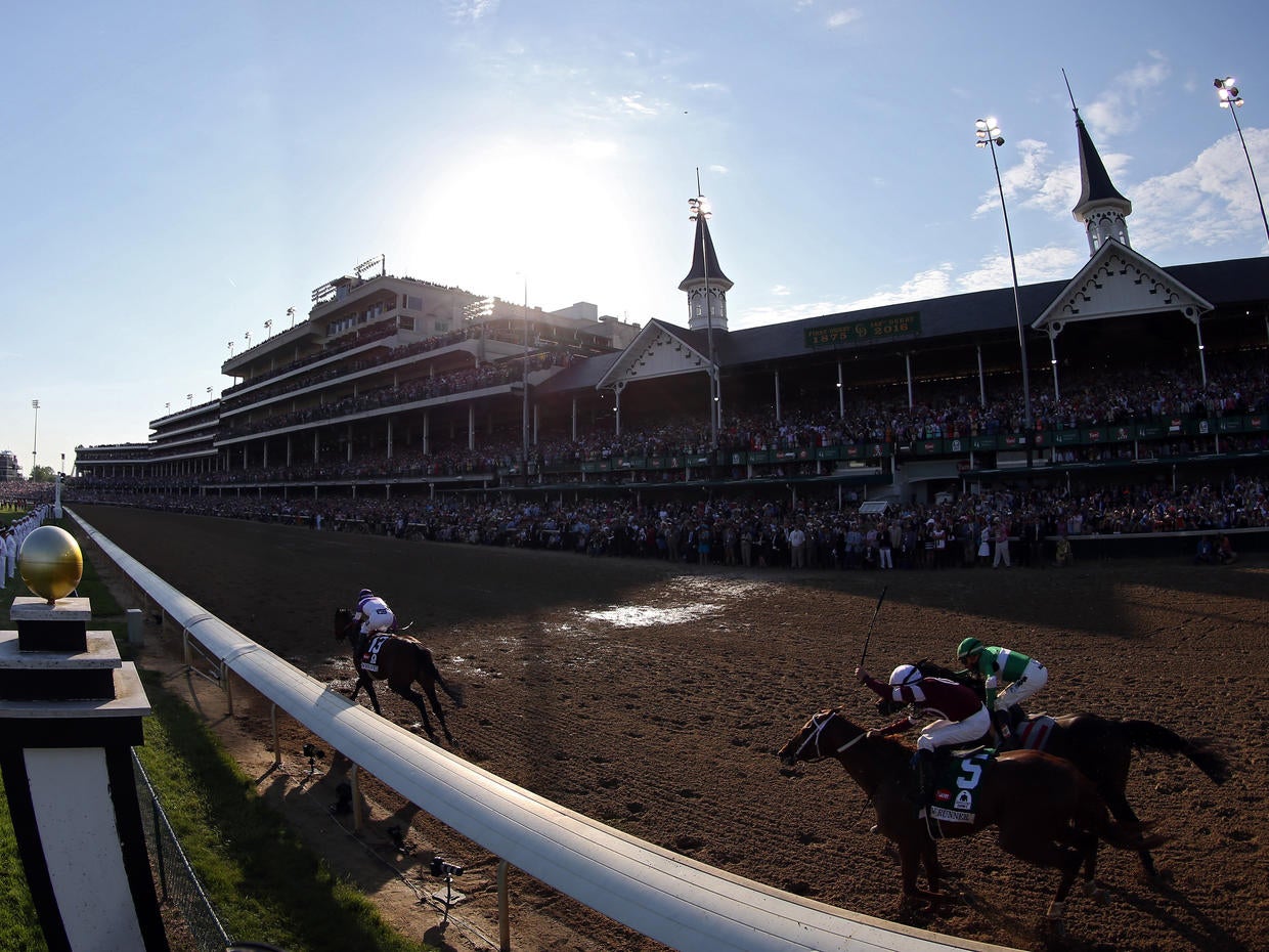 Crossing The Finish Line 2016 Kentucky Derby Pictures CBS News