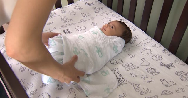 Swaddling could put babies at risk CBS News