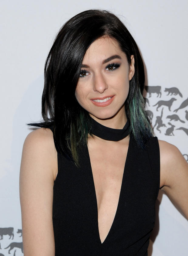 Singer Christina Grimmie attends The Humane Society of the United States' To The Rescue Gala at Paramount Studios on May 7, 2016, in Hollywood, California. 