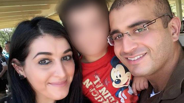 Noor Salman and Omar Mateen are seen in this photo from Salman's Facebook page, which has been deleted. 