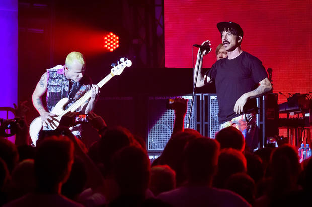 Red Hot Chili Peppers Perform At Telekom Street Gigs In Berlin 