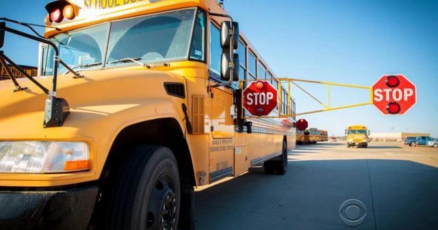 Cameras on school buses aim to save lives CBS News
