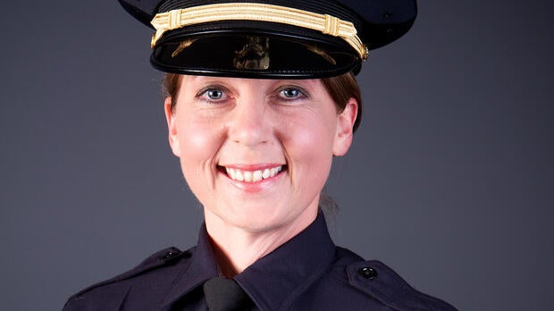 Officer Betty Shelby is seen in this undated photo provided by the Tulsa Police Department in Oklahoma.