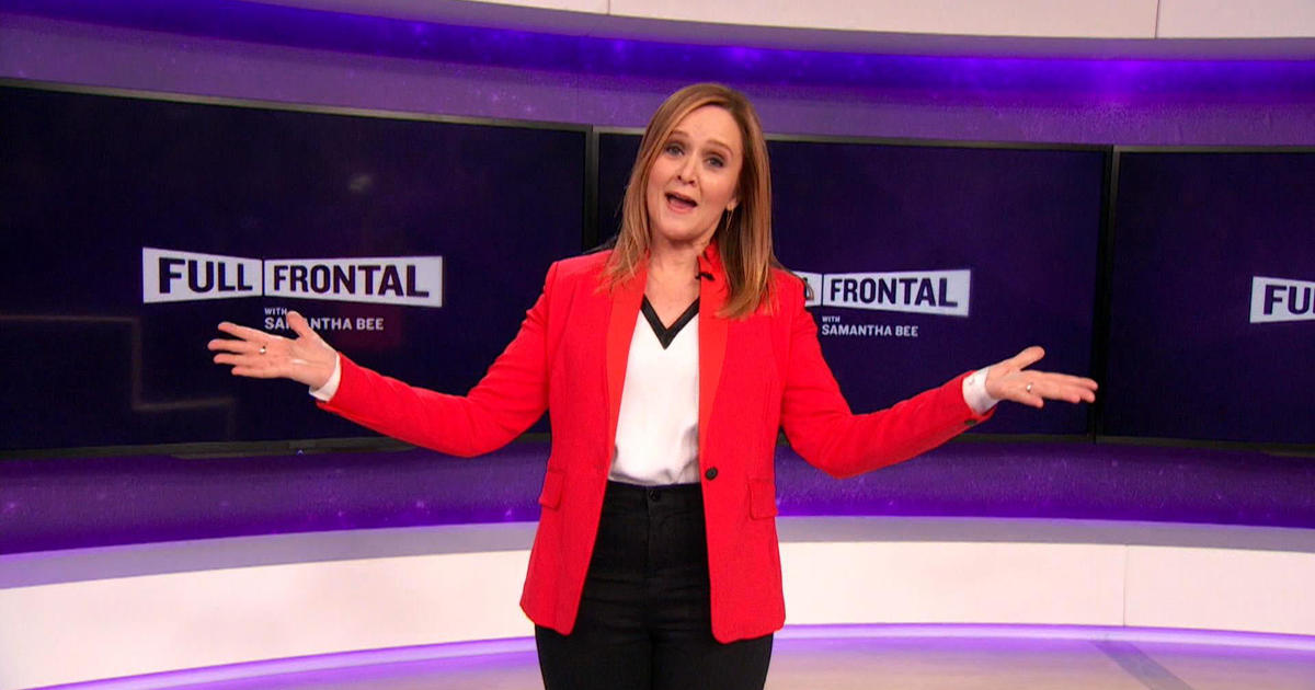 quot Full Frontal quot host Samantha Bee on 2016 election and candidates CBS News
