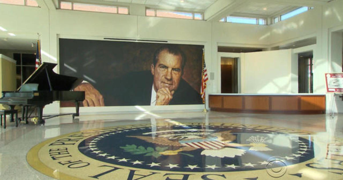 Richard Nixon Presidential Library reopens CBS News