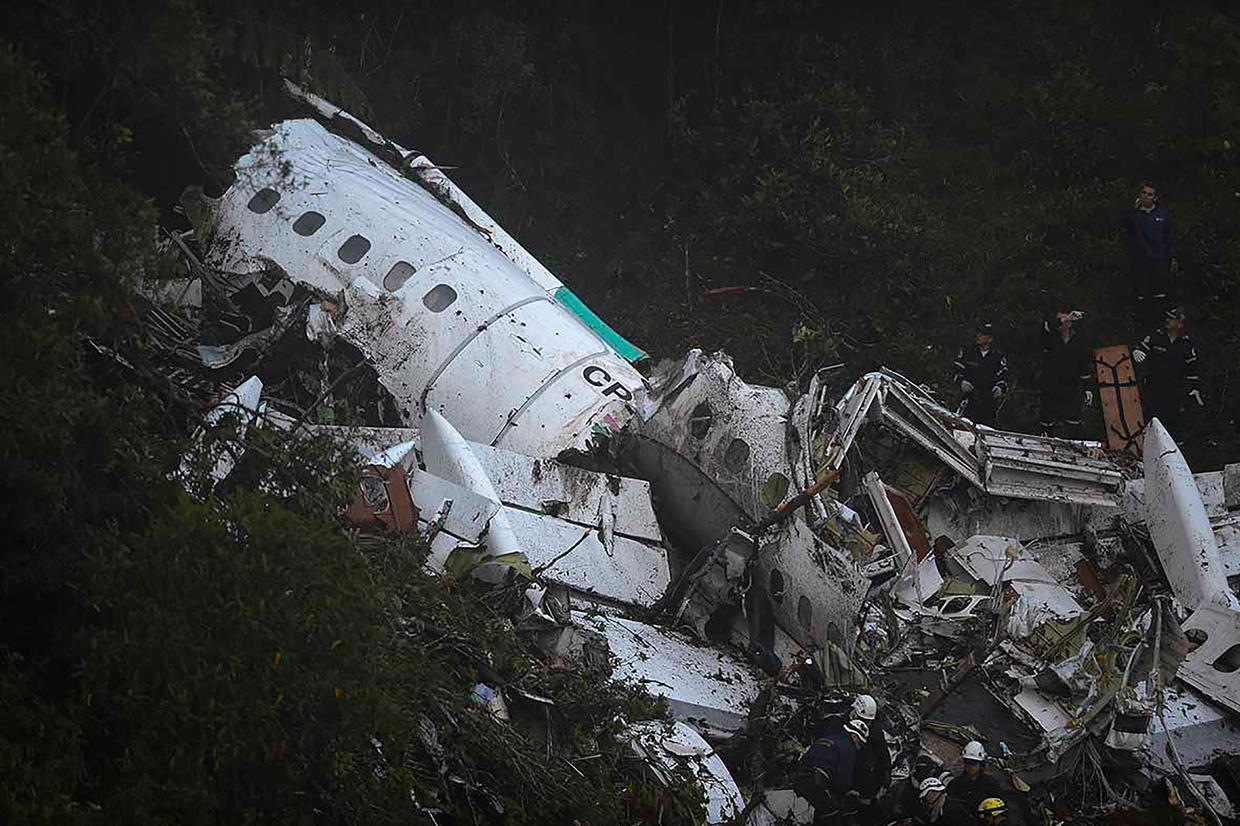 Colombia plane crash CBS News