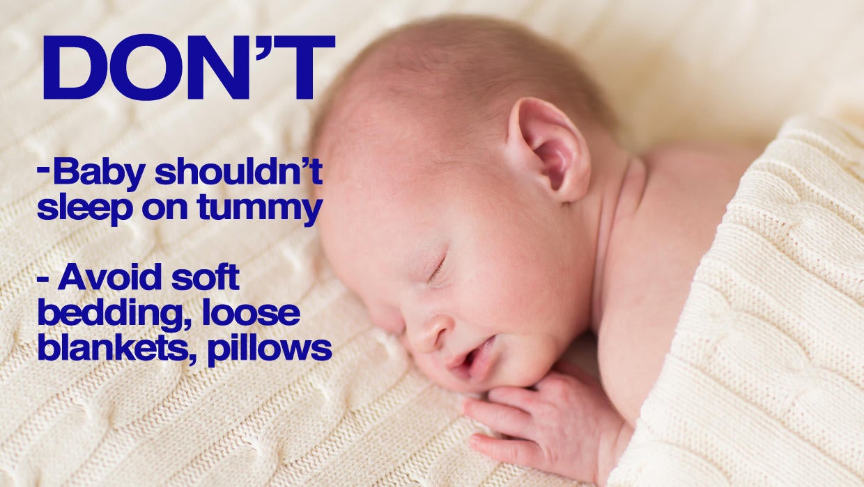 Baby crib ads and store displays show unsafe use, raising risk of