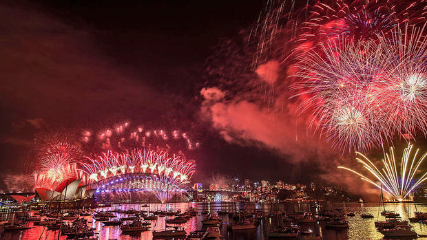 Sydney Celebrates New Year's Eve 2016 