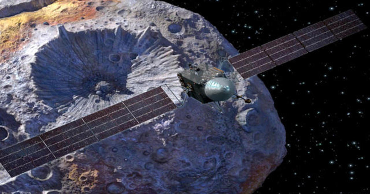 NASA plans mission to "6 Psyche," metal asteroid with minerals worth