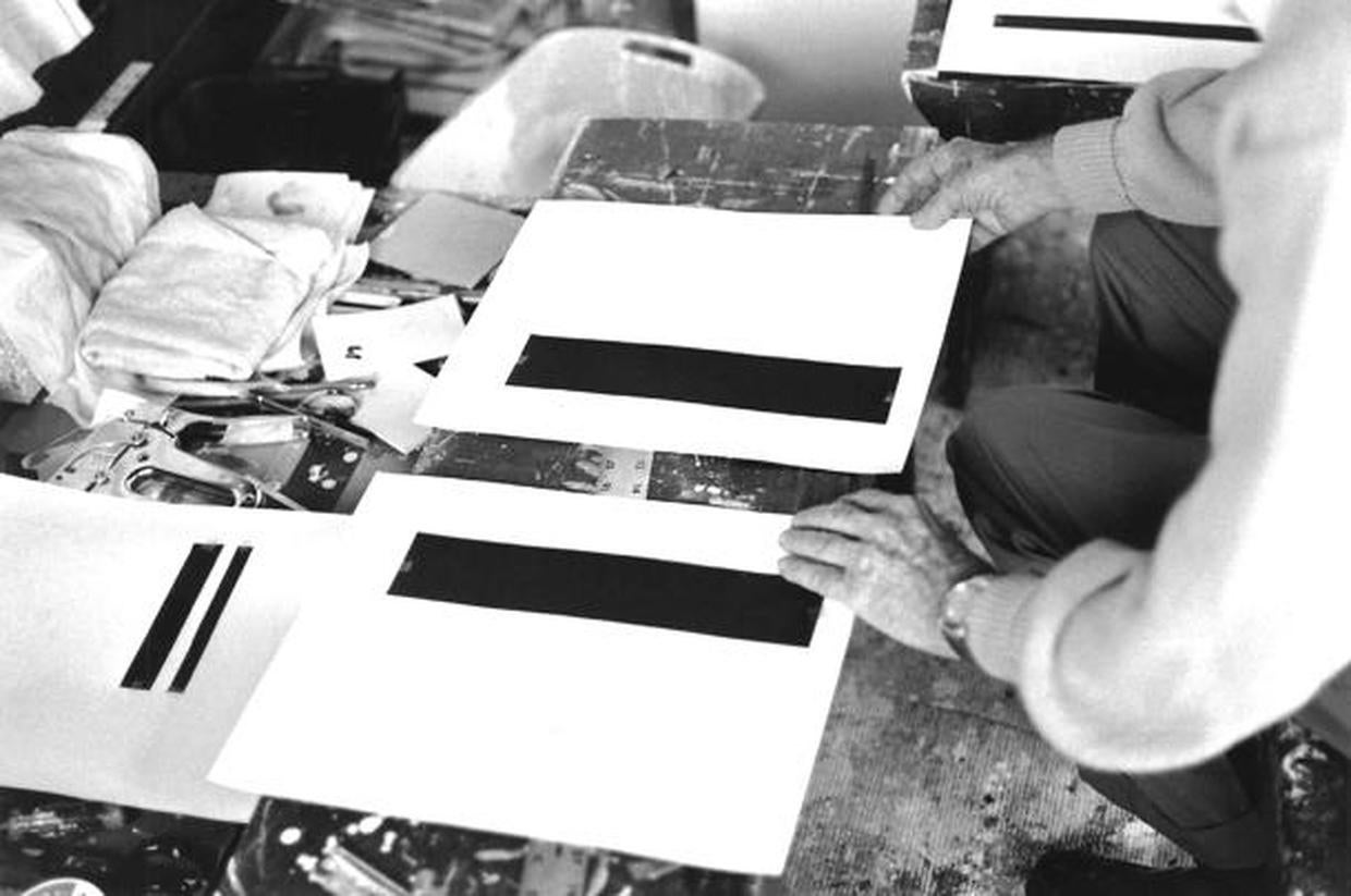 "171962" Abstract expressionist John McLaughlin Pictures CBS News