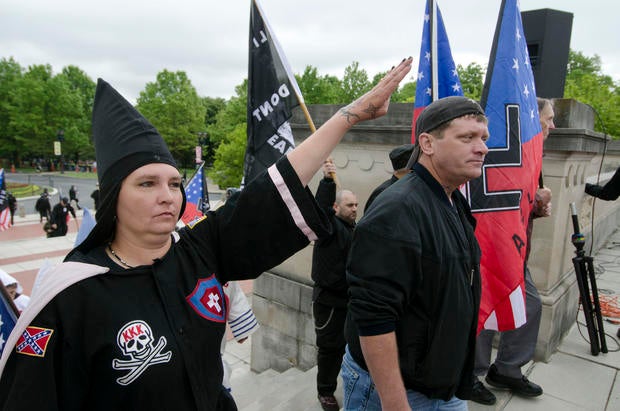 Disturbing photos of the modern-day Ku Klux Klan 