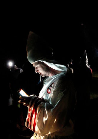 Disturbing photos of the modern-day Ku Klux Klan 