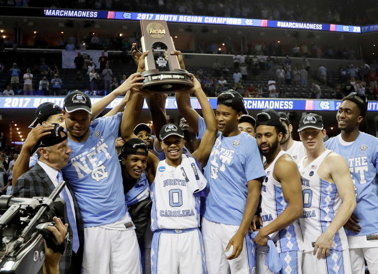 North Carolina beats Kentucky 7573, heads to Final Four CBS News