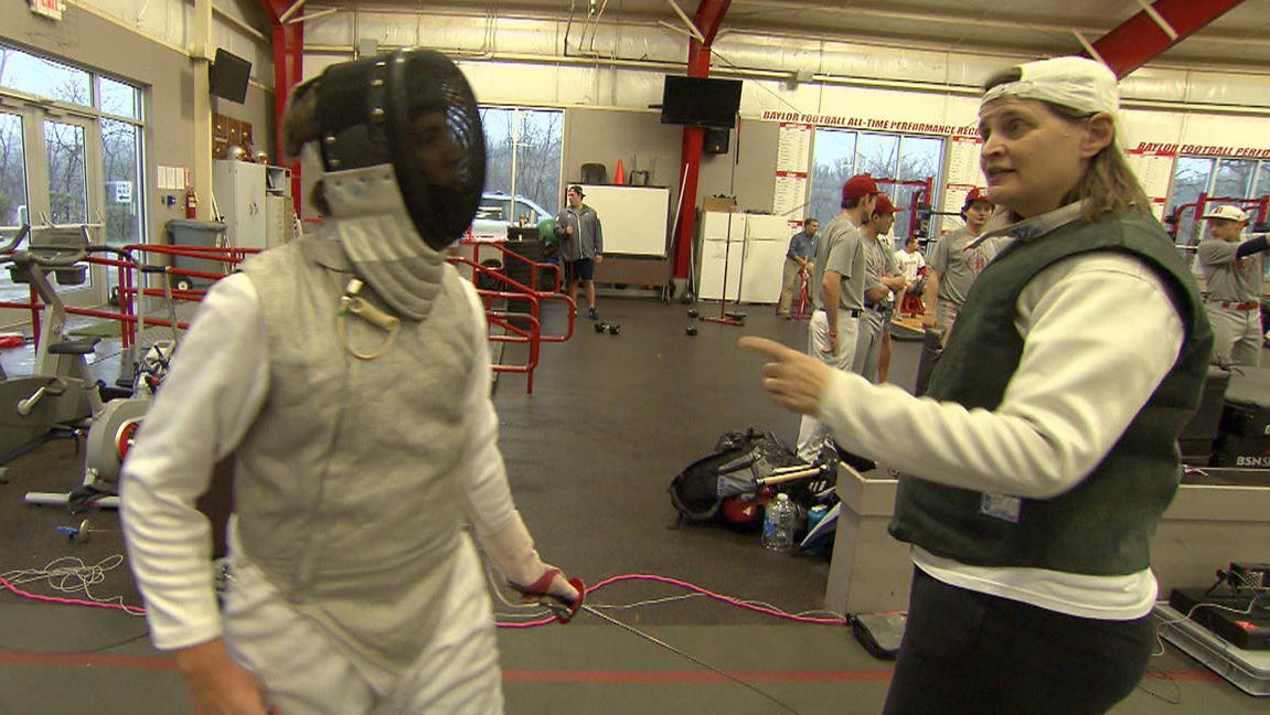 Living Stronger Fencing coach, 56, sets an example by outworking