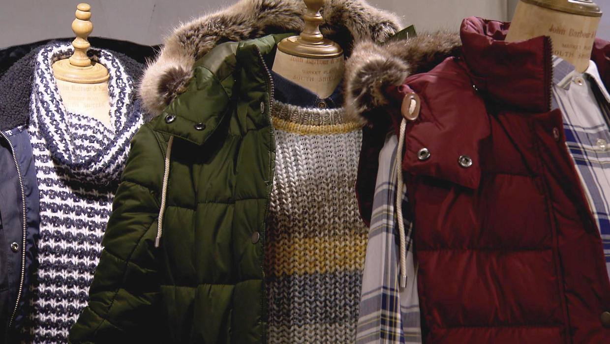 Coat tales: A tradition of Barbour outerwear - CBS News