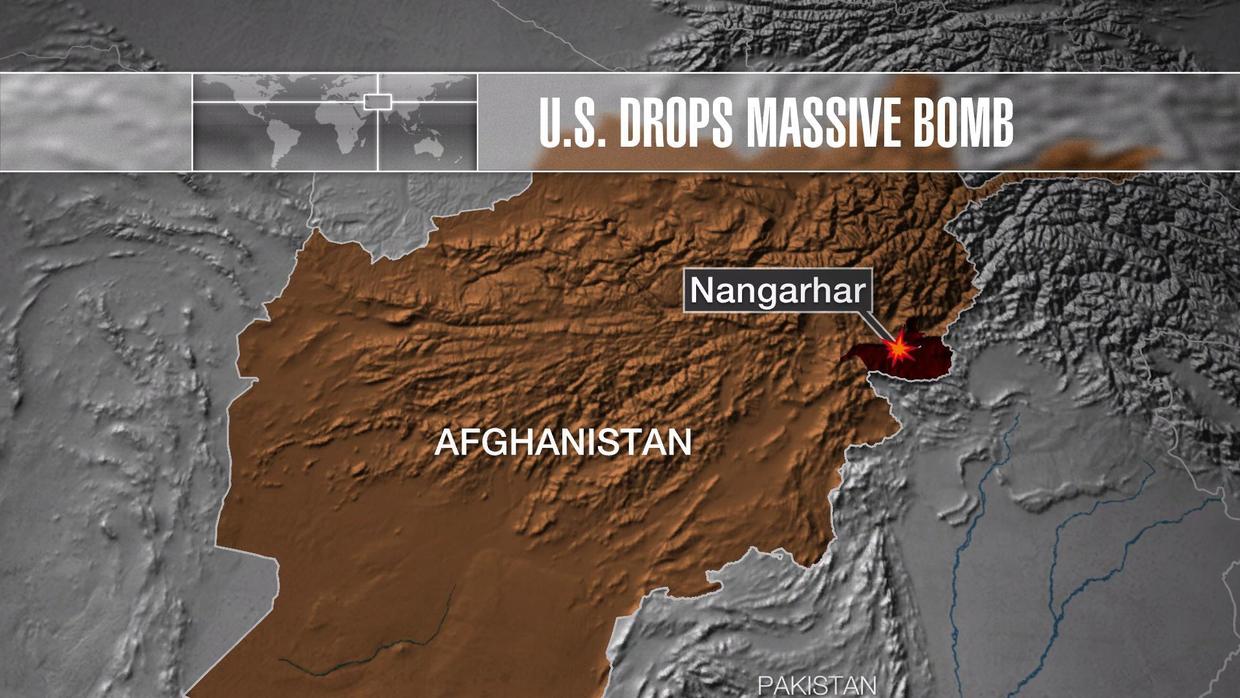 U.S. Bombs ISIS Targets In Afghanistan With "mother Of All Bombs" - CBS ...